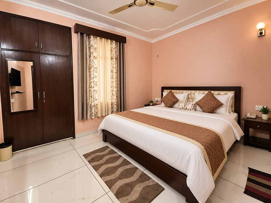 Family room spacious layout at Hill View Homes Bhimtal